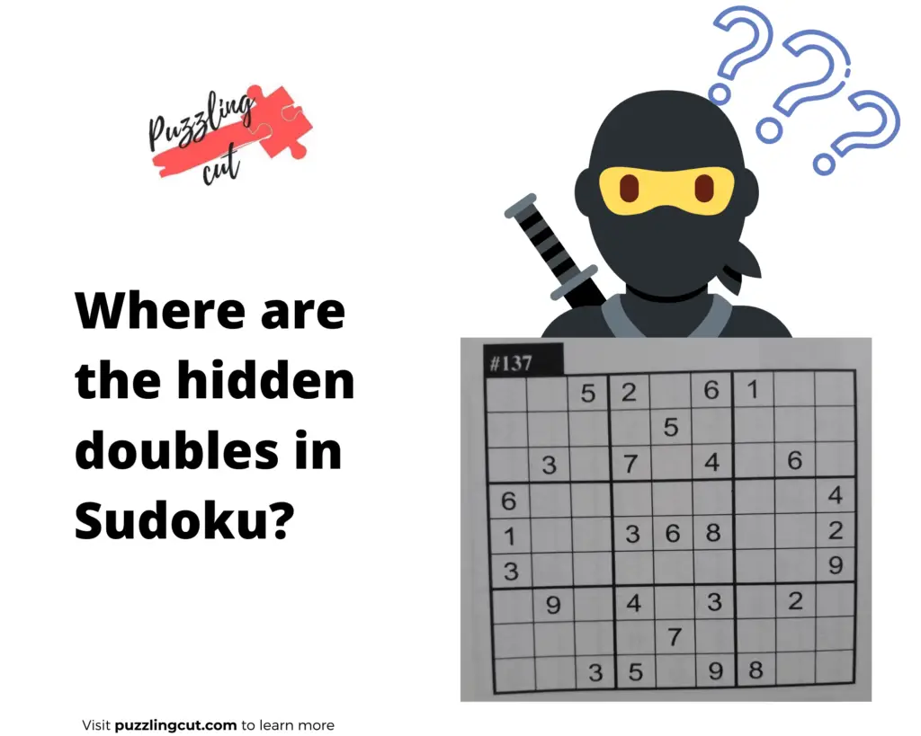 Where are the hidden doubles in Sudoku?
