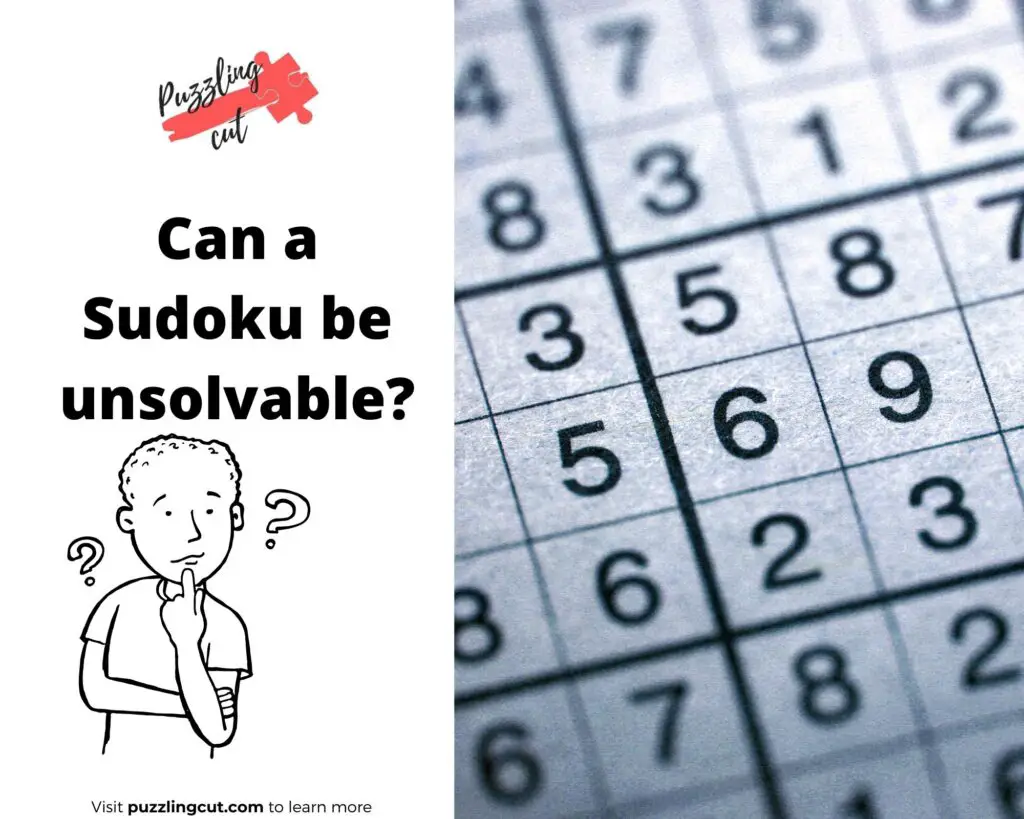 Can a Sudoku be unsolvable?